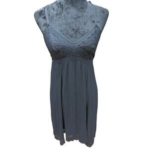 Soma 2 Piece Set Night Gown and Robe Black S/M lightweight sexy
